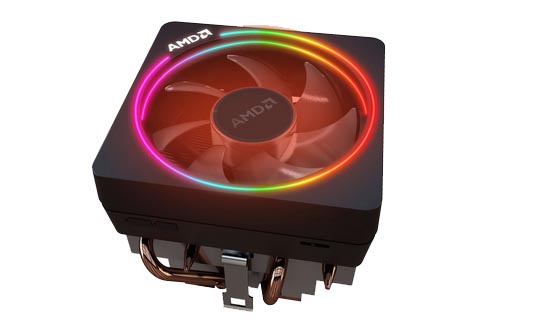 AMD Ryzen 7 2700X Wraith Prism LED Cooler PCsolutionHD.com