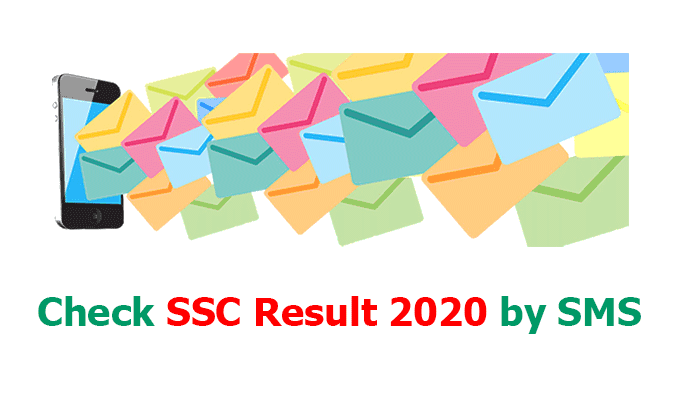 SSC Result 2020 by SMS