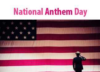 National Anthem Day 2023 – March 03, 2023 National Anthem Day 2024