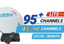 Akash Lite Plus 2025 Channel List – Akash DTH Package @350 BDT Akash Lite Plus
