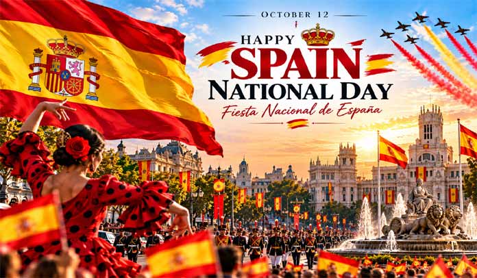 Happy Spain National Day Happy Spain National Day 2026